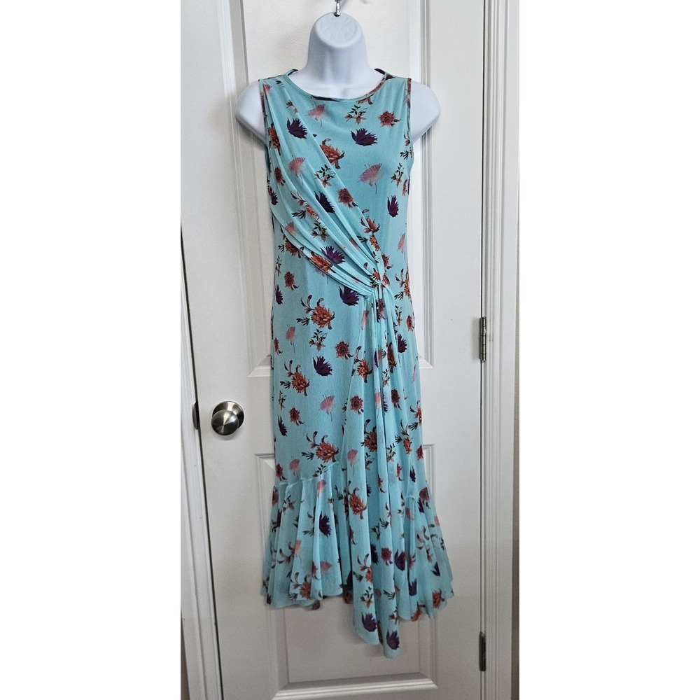 FUZZI Floral‎ Print Mini Dress Sz M